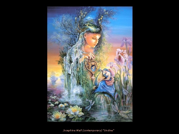 Josephine Wall (contemporary) “Undine” 