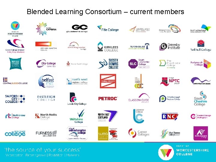 Blended Learning Consortium – current members 