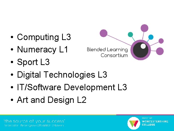  • • • Computing L 3 Numeracy L 1 Sport L 3 Digital