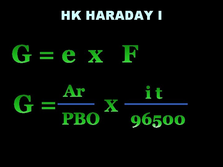 HK HARADAY I 