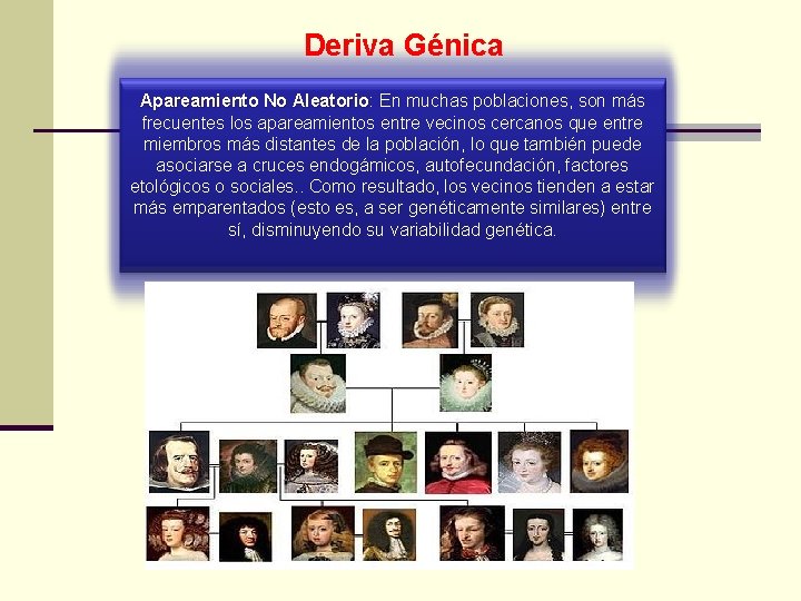 Deriva Génica Apareamiento No Aleatorio: Apareamiento No Aleatorio En muchas poblaciones, son más frecuentes