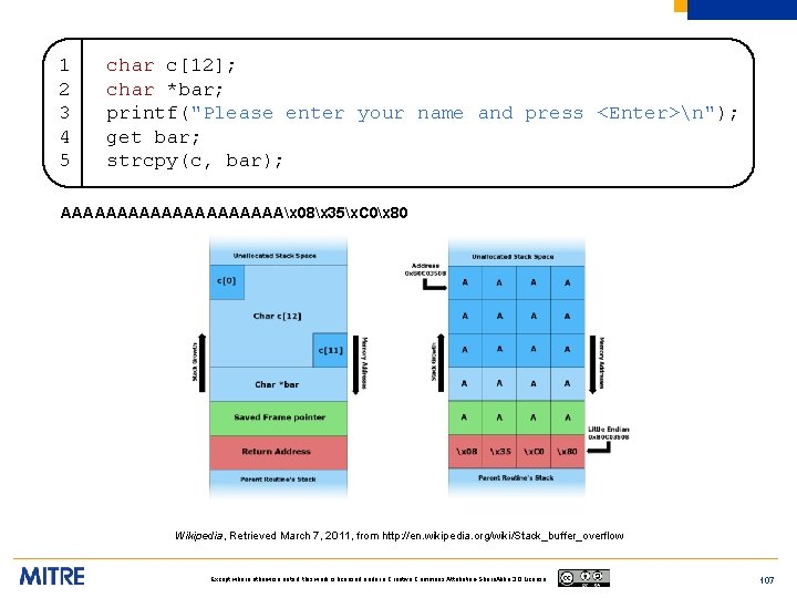 1 2 3 4 5 char c[12]; char *bar; printf("Please enter your name and