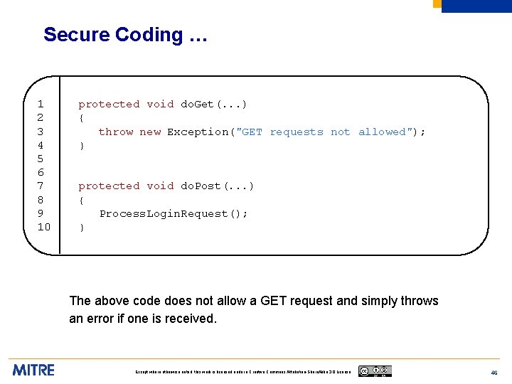 Secure Coding … 1 2 3 4 5 6 7 8 9 10 protected