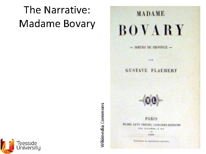 Wikimedia Commons The Narrative: Madame Bovary 