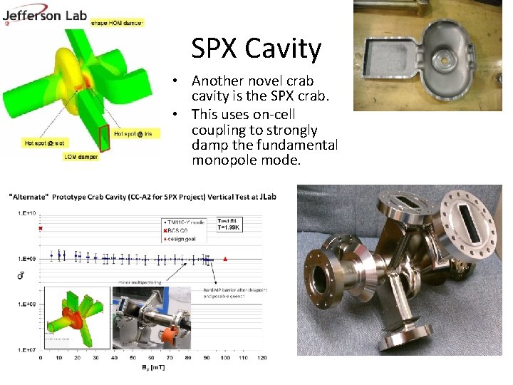 SPX Cavity • Another novel crab cavity is the SPX crab. • This uses