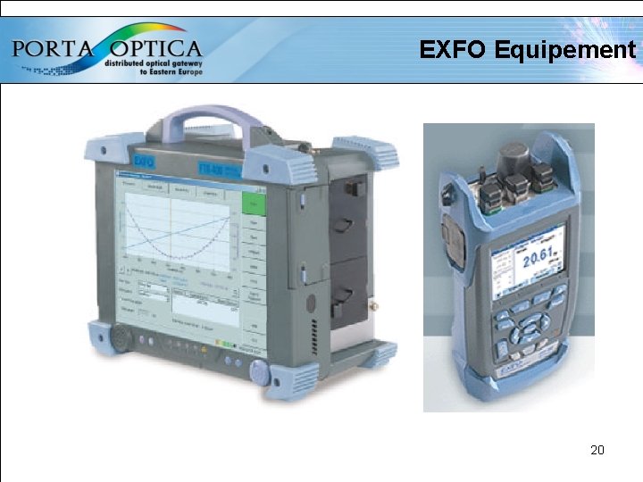 EXFO Equipement 20 