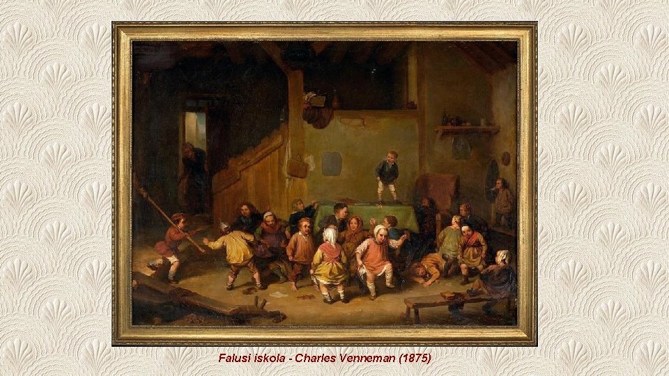 Falusi iskola - Charles Venneman (1875) 