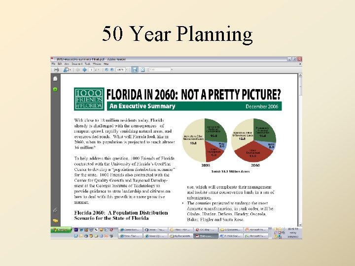 50 Year Planning 