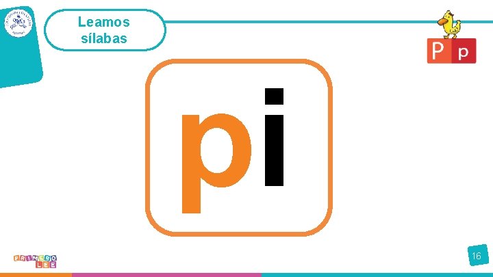 Leamos sílabas pi 16 