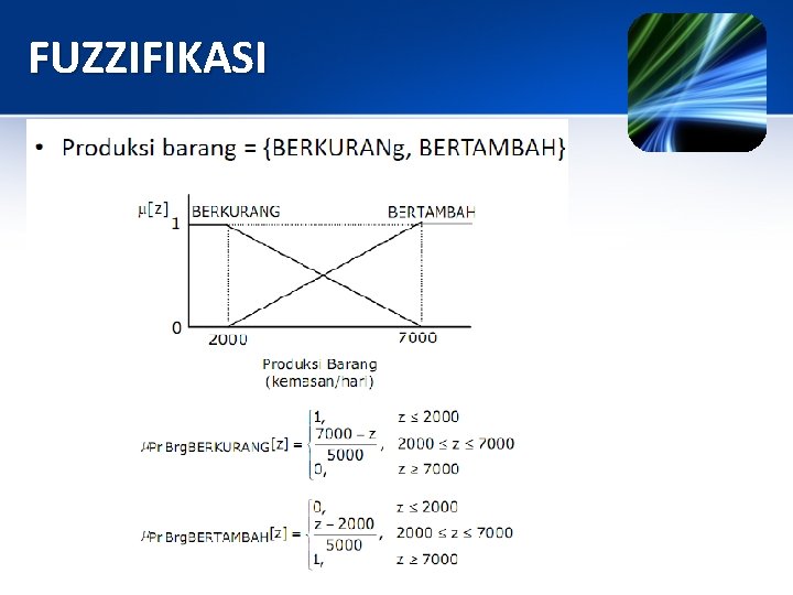 FUZZIFIKASI 