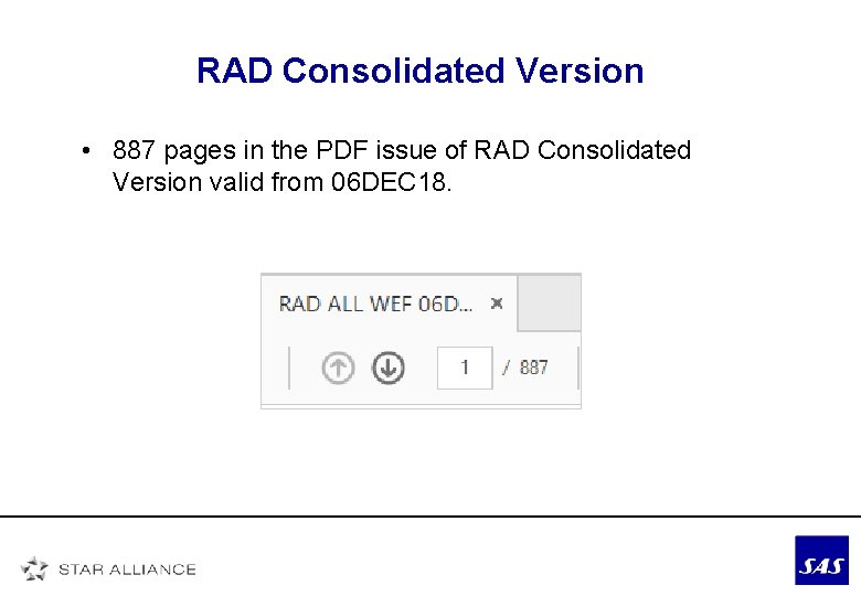 RAD Consolidated Version • 887 pages in the PDF issue of RAD Consolidated Version