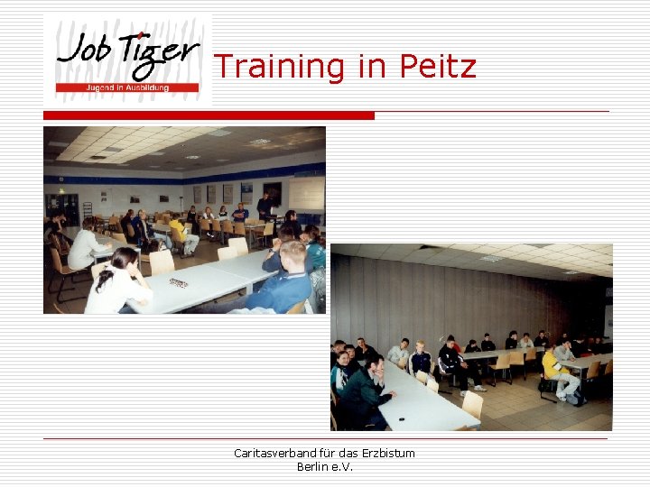 Training in Peitz Caritasverband für das Erzbistum Berlin e. V. 