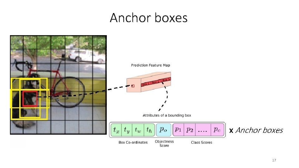 Anchor boxes х Anchor boxes 17 