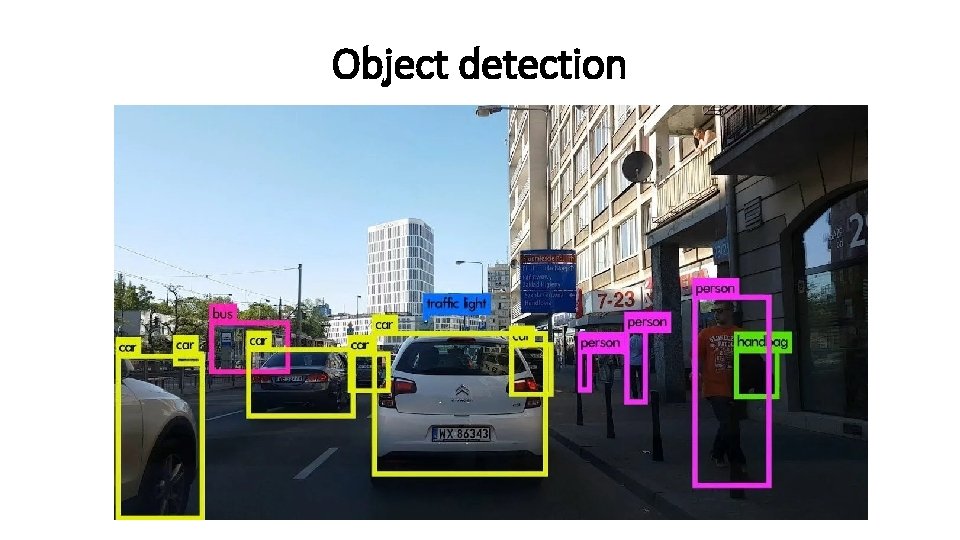 Object detection 