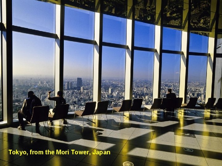 Tokyo, from the Mori Tower, Japan 