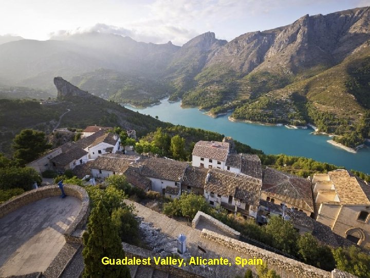 Guadalest Valley, Alicante, Spain 