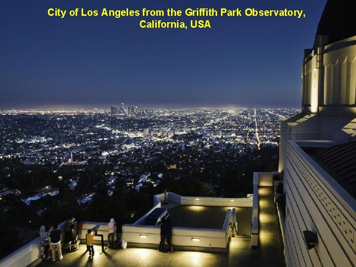 City of Los Angeles from the Griffith Park Observatory, California, USA 