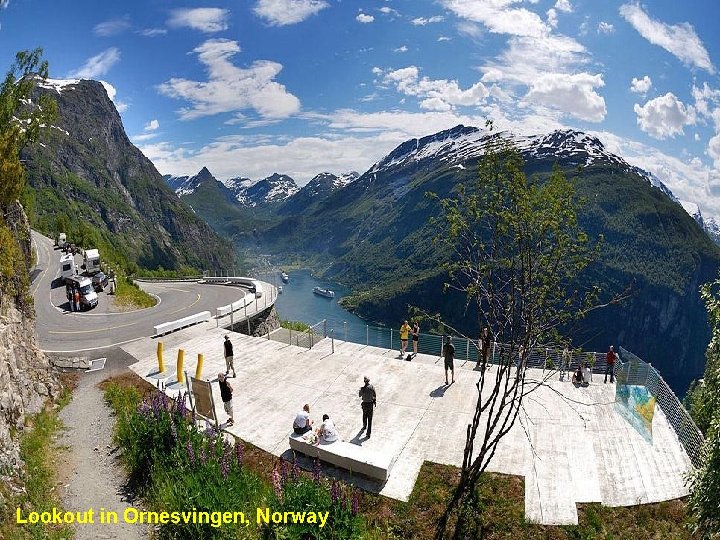 Lookout in Ornesvingen, Norway 