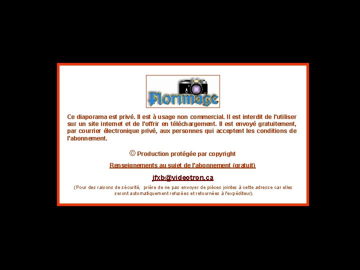 Ce diaporama est privé. Il est à usage non commercial. Il est interdit de Ce diaporama est privé. Il est à usage non commercial. Il est interdit de