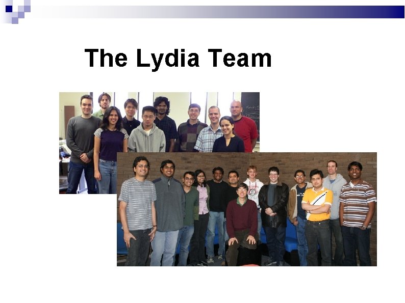 The Lydia Team 