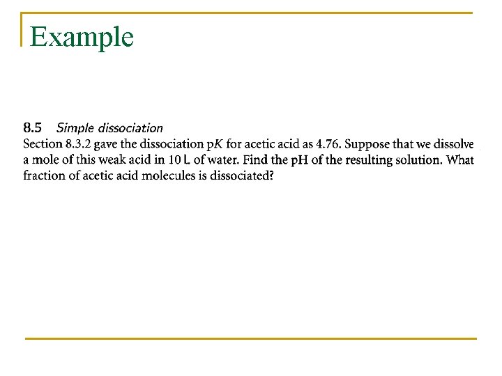Example 