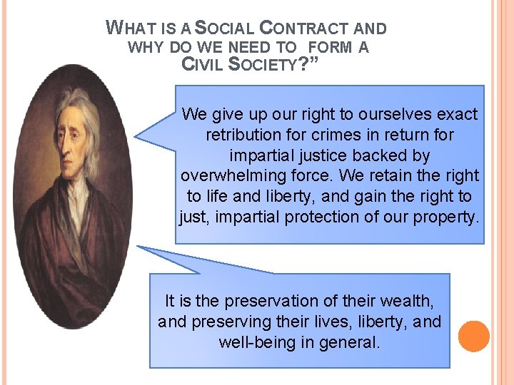 WHAT IS A SOCIAL CONTRACT AND WHY DO WE NEED TO FORM A CIVIL