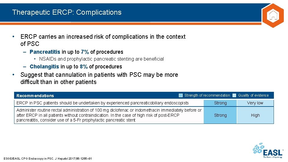 Therapeutic ERCP: Complications • ERCP carries an increased risk of complications in the context