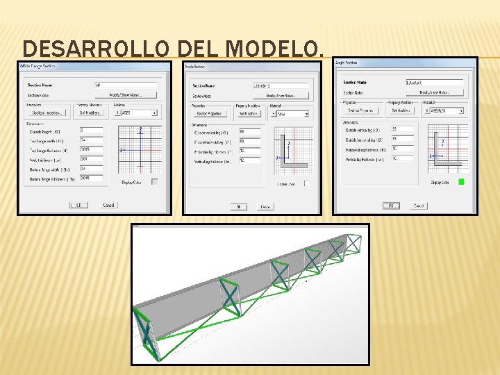 DESARROLLO DEL MODELO. 