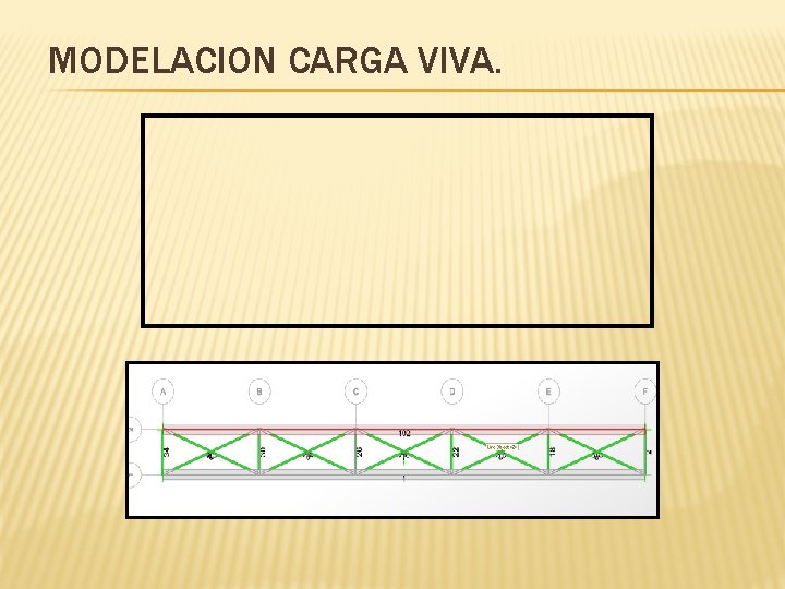 MODELACION CARGA VIVA. 