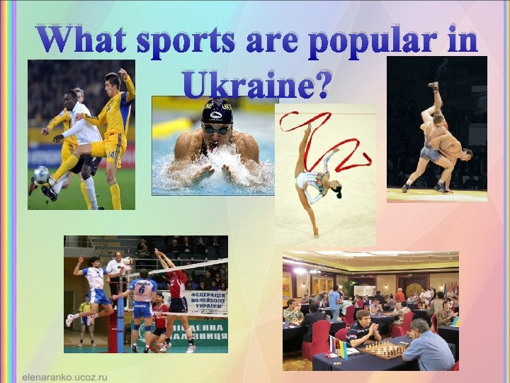 What sports are popular in Ukraine? 