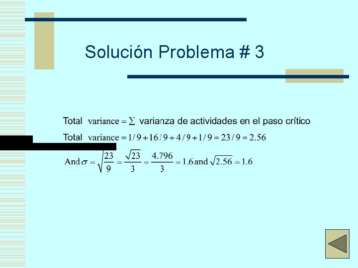 Solución Problema # 3 