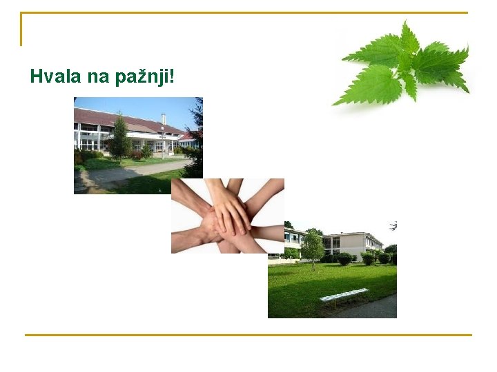 Hvala na pažnji! 