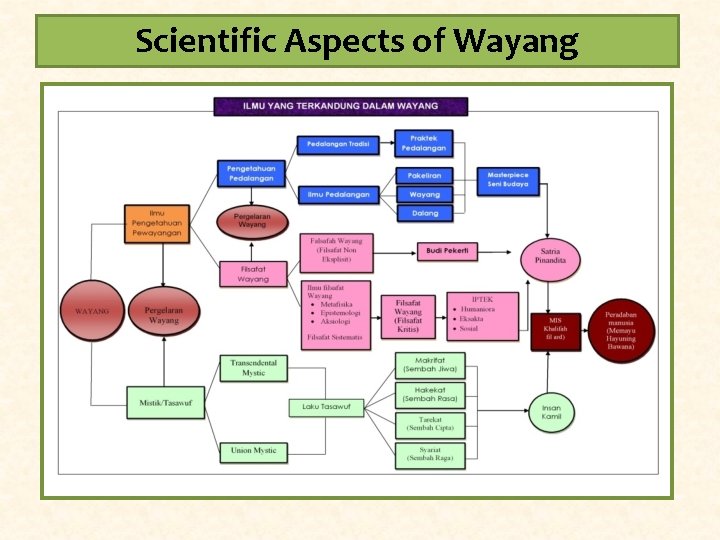 Scientific Aspects of Wayang 