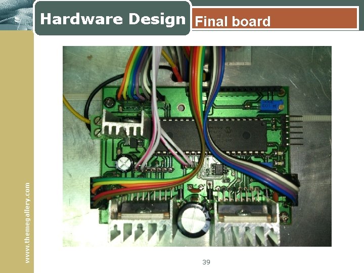 www. themegallery. com Hardware Design Final board 39 