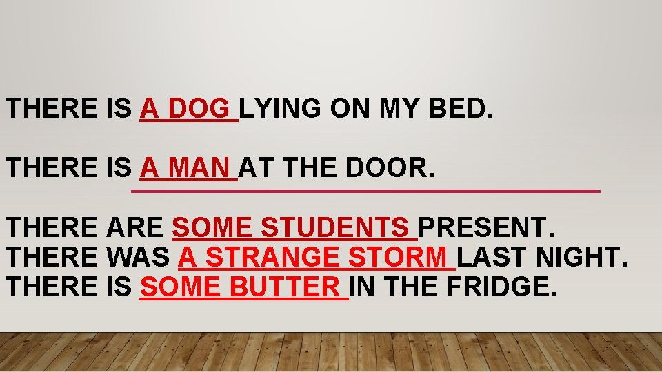 THERE IS A DOG LYING ON MY BED. THERE IS A MAN AT THE