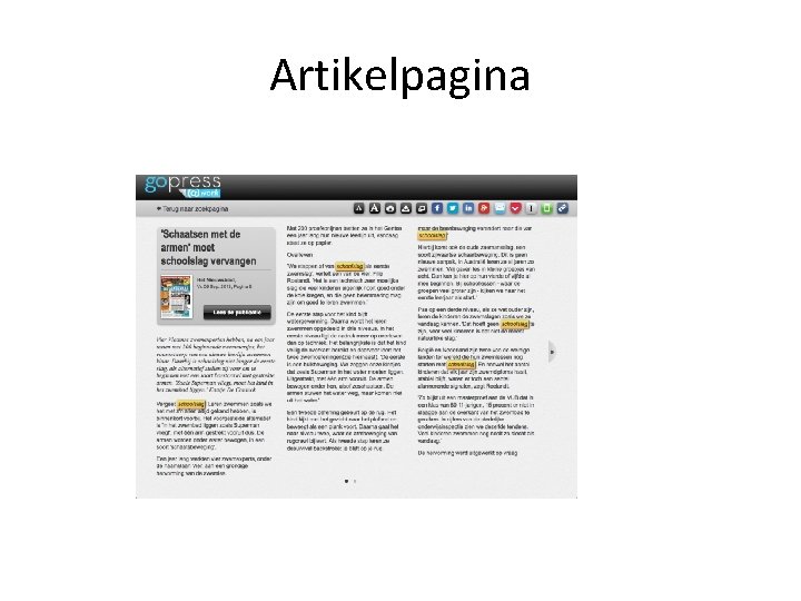 Artikelpagina 