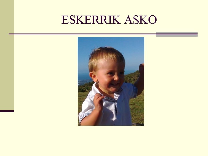 ESKERRIK ASKO 