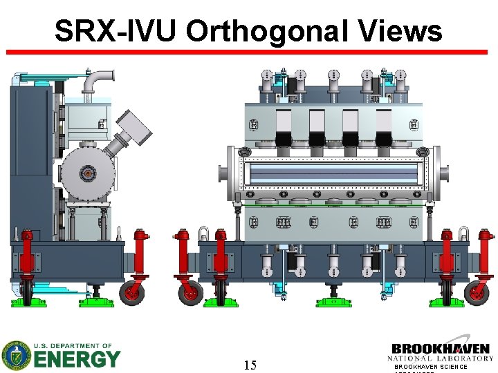 SRX-IVU Orthogonal Views 15 BROOKHAVEN SCIENCE 
