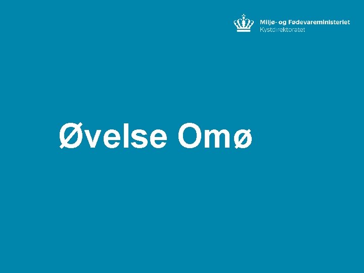 Øvelse Omø 