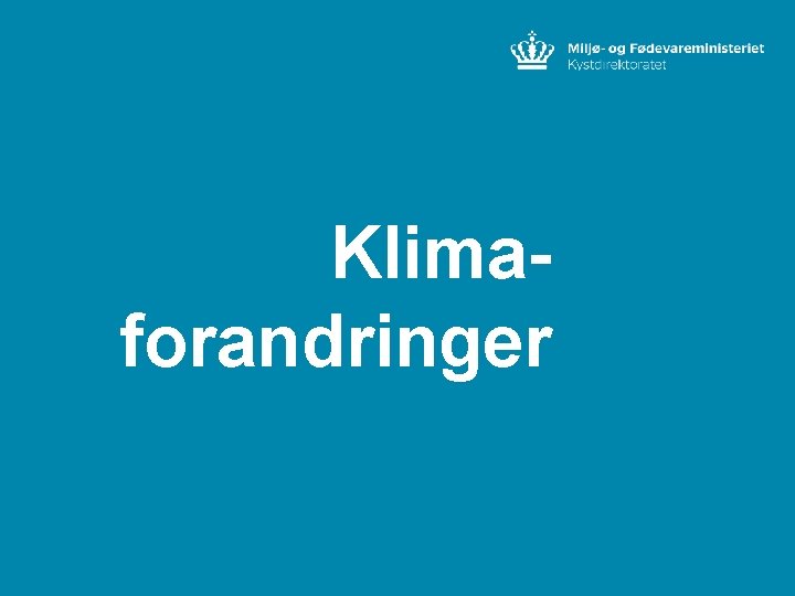 Klimaforandringer 