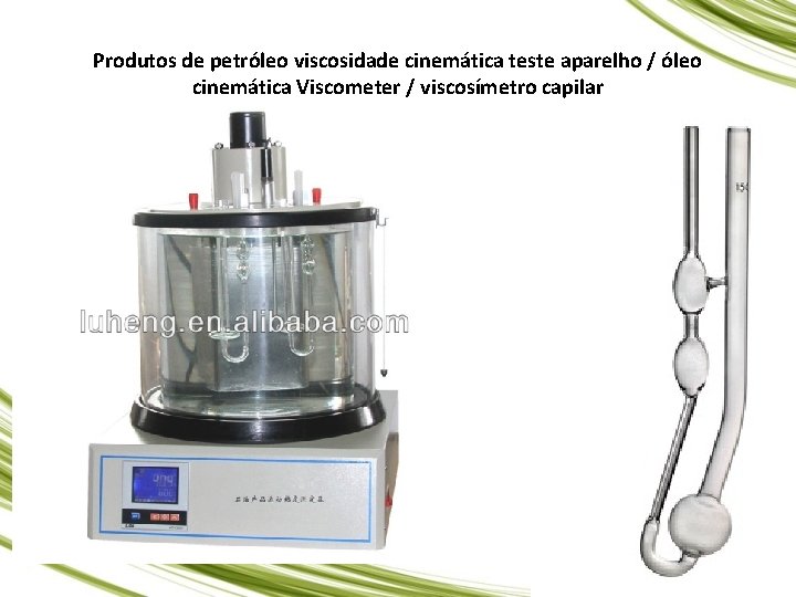 Produtos de petróleo viscosidade cinemática teste aparelho / óleo cinemática Viscometer / viscosímetro capilar