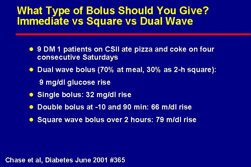 What Type of Bolus Should You Give? Immediate vs Square vs Dual Wave l