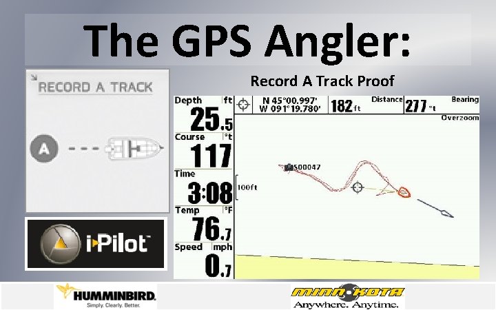 The GPS Angler: Record A Track Proof 