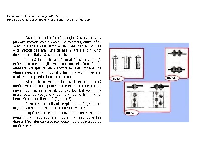 Examenul de bacalaureat naţional 2015 Proba de evaluare a competenţelor digitale – document de