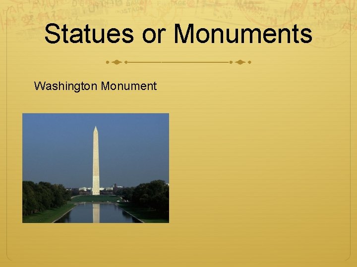 Statues or Monuments Washington Monument 