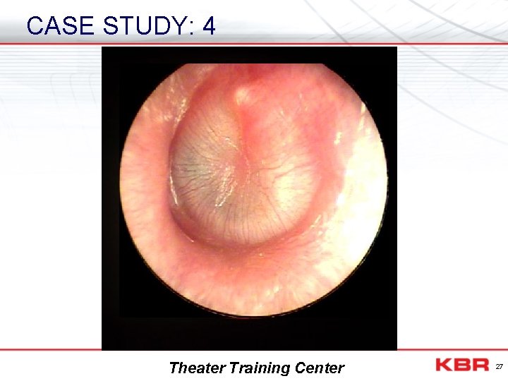 CASE STUDY: 4 Theater Training Center 27 