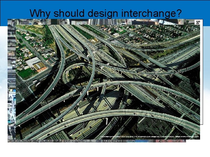 Why should design interchange? 