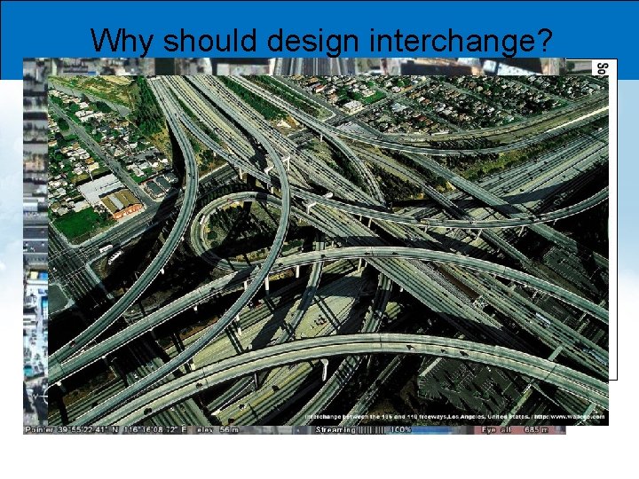 Why should design interchange? 