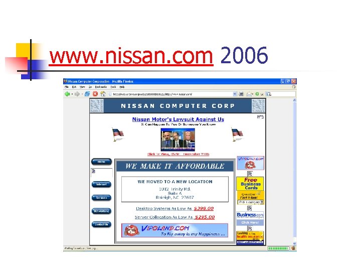 www. nissan. com 2006 