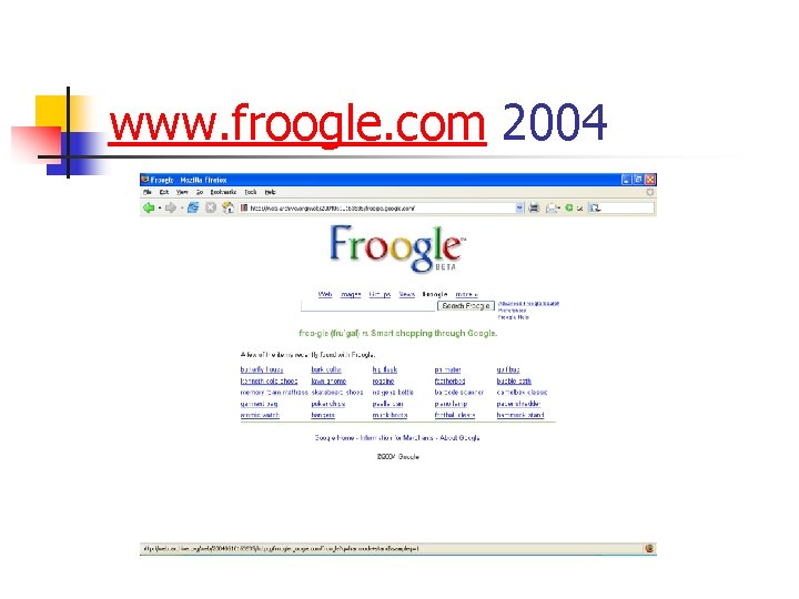 www. froogle. com 2004 